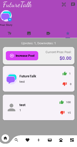 FutureTalk_app's tweet photo. 🚀 NEW WAY TO EARN FREE CRYPTO! 🚀

💥 We're working on an exciting new feature at #FutureTalk that will #reward you with free #crypto like never before!
🔗 Use Social Media, earn #free $FT, and boost your crypto balance. 💸
🔨 Currently in development – coming soon!
💬 #EarnCrypto #FreeCrypto #monetize 
⚡ Stay tuned, it's going to be huge! 📈

#Competition #CryptoRevolution #FTRewards