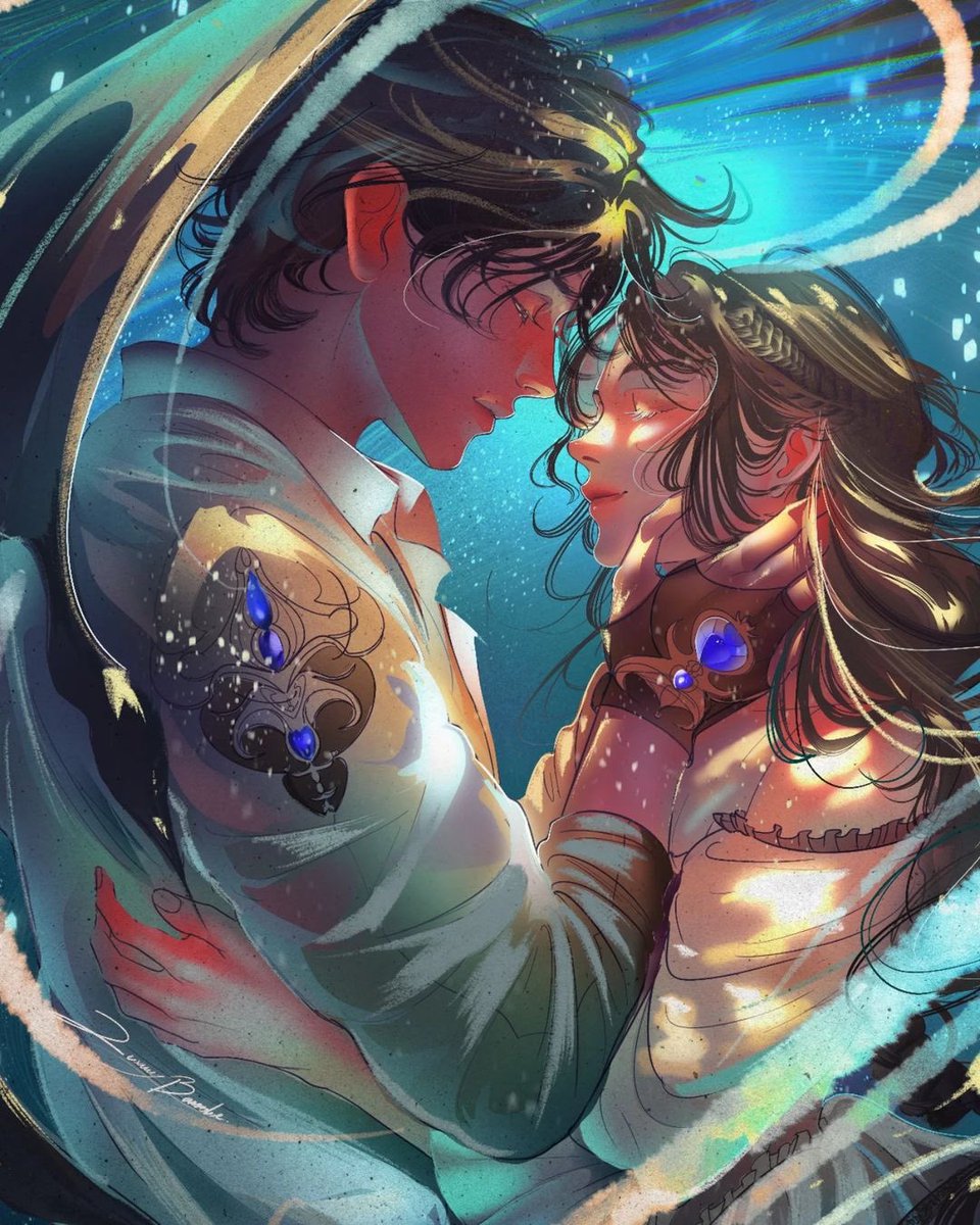 evaelains's tweet photo. death and his lovely fawn. 🦇🩵
by luxury_banshee &amp; belladonnabooklover https://t.co/lFiexOqPa7