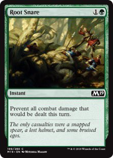 jayisjacobs's tweet photo. @germangaryoak My favorite early Magic memories go back to high school when we played for almost an hour at the end of every day during a free period. We’d always bluff Root Snare, regardless of what colors we were playing and guilt trip each other over killing Generous Stray. https://t.co/INXrdpIzYb