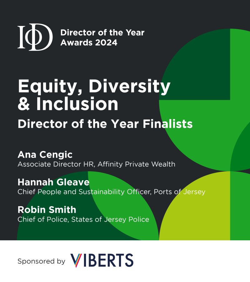 The Equity, Diversity &amp; Inclusion Director of the Year award is sponsored by Viberts.  

The finalists are: