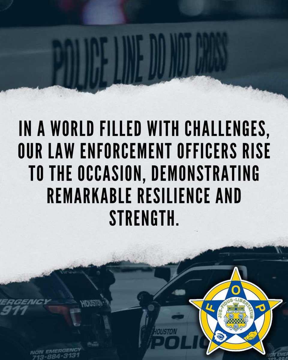 GLFOP's tweet image. In challenging times, our law enforcement officers rise to protect and serve with resilience and strength. Proud to be part of a community that stands strong for safety and justice. 💙
#ResilienceInService #StrengthAndHonor #CommunityProtection #LawEnforcementStrong…
