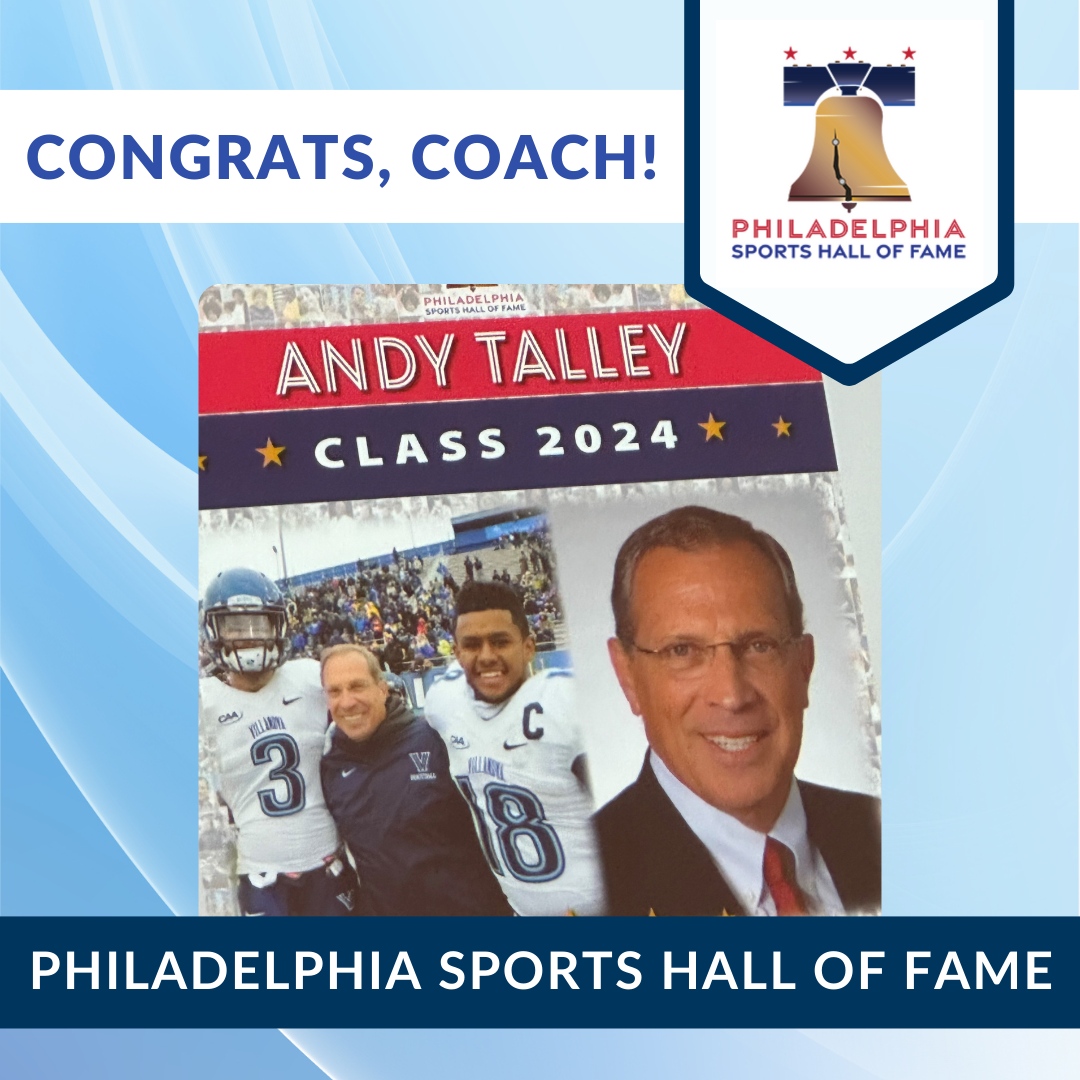 TalleyBoneMarro's tweet photo. Congratulations to Coach Talley on his induction into the 
@philly_hall last night! A big THANK YOU to all of our board members and volunteers and our partners from @nmdp_org and NMDP Foundation. Congrats to the Class 2024 Inductees! #phillysportshalloffame #coachandytalley https://t.co/1rxuJ062o4