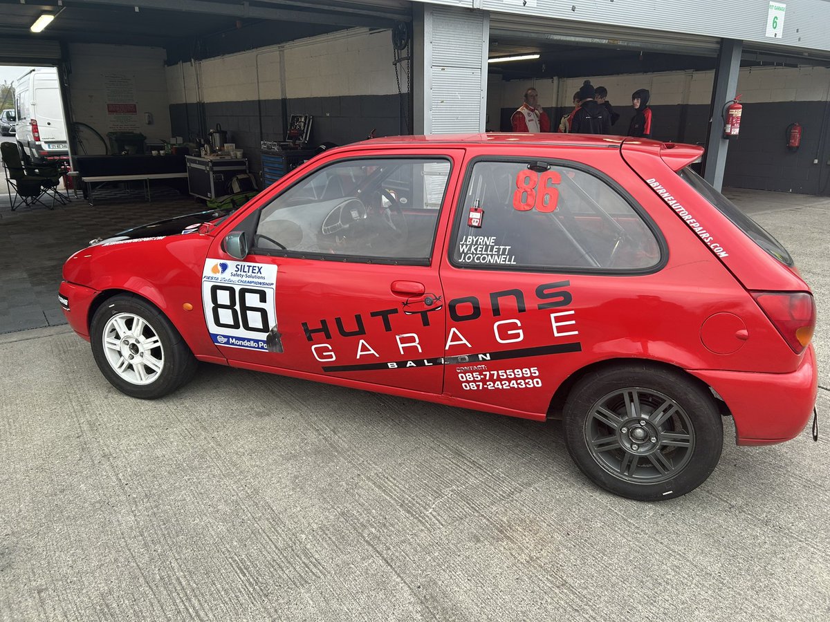 All set for the <a href="/circlekireland/">Circle K Ireland</a> <a href="/MondelloFiestas/">Mondello Fiestas</a> 6 Hour tomorrow.

Few tweaks made after testing today should unlock a bit more pace but confident that race pace will be good across tomorrow.

Fingers crossed anyway 🤣