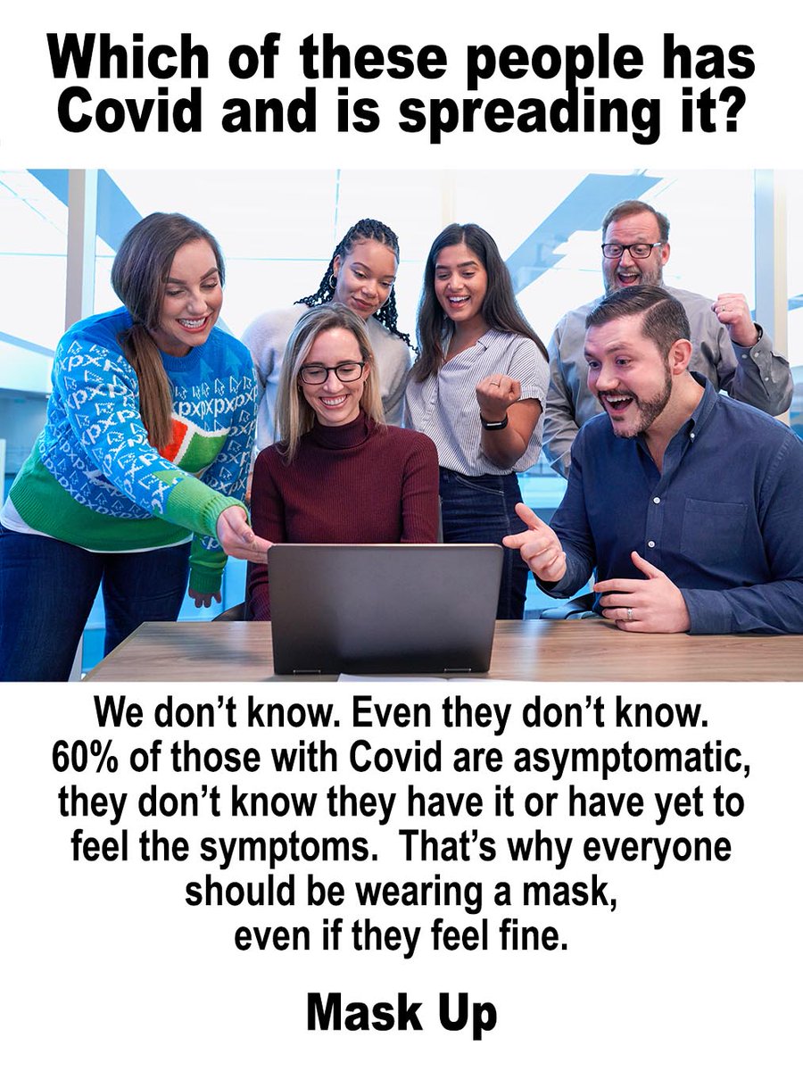 scott_squires's tweet photo. Most peopel don't seem to know: Which of these people has Covid and is spreading it?
#CovidCrisis #WearAMask #MaskUp
#CovidIsNotOver #CovidIsntOver #CovidIsIAirborne #StopLongCovid #BringBackMasks #KeepMasksInHealthcare https://t.co/2r0PEWfHQI