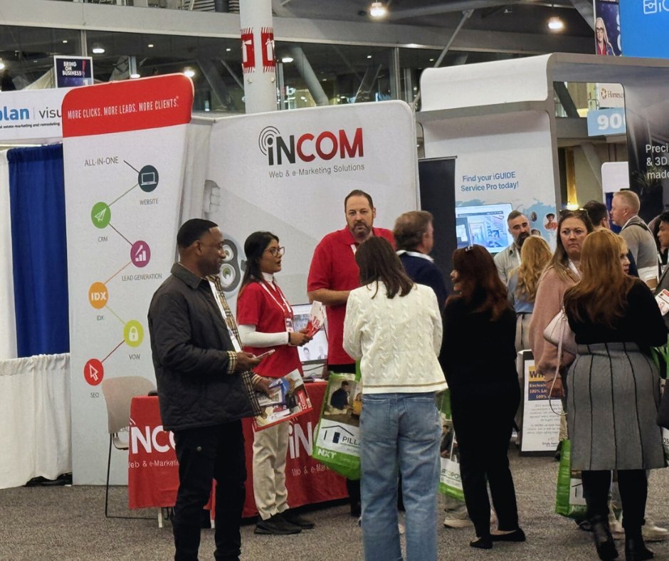 incomrealestate's tweet image. Join us at NAR NXT 2024! 🏡

We’ll be at Booth #635 on Nov 8-10 in Boston, MA. Discover how InCom’s all-in-one solution can elevate your business with stunning websites, MLS/IDX, SEO, &amp;amp; powerful lead gen tools. 

Let’s connect! 🚀

#NARNXT2024 #InCom #RealEstateSolutions