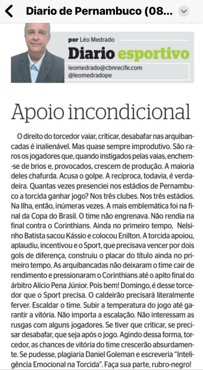 virginiacanb's tweet photo. Apoio incondicional. É isso que o Leão precisa. https://t.co/VAxEV3ECmo
