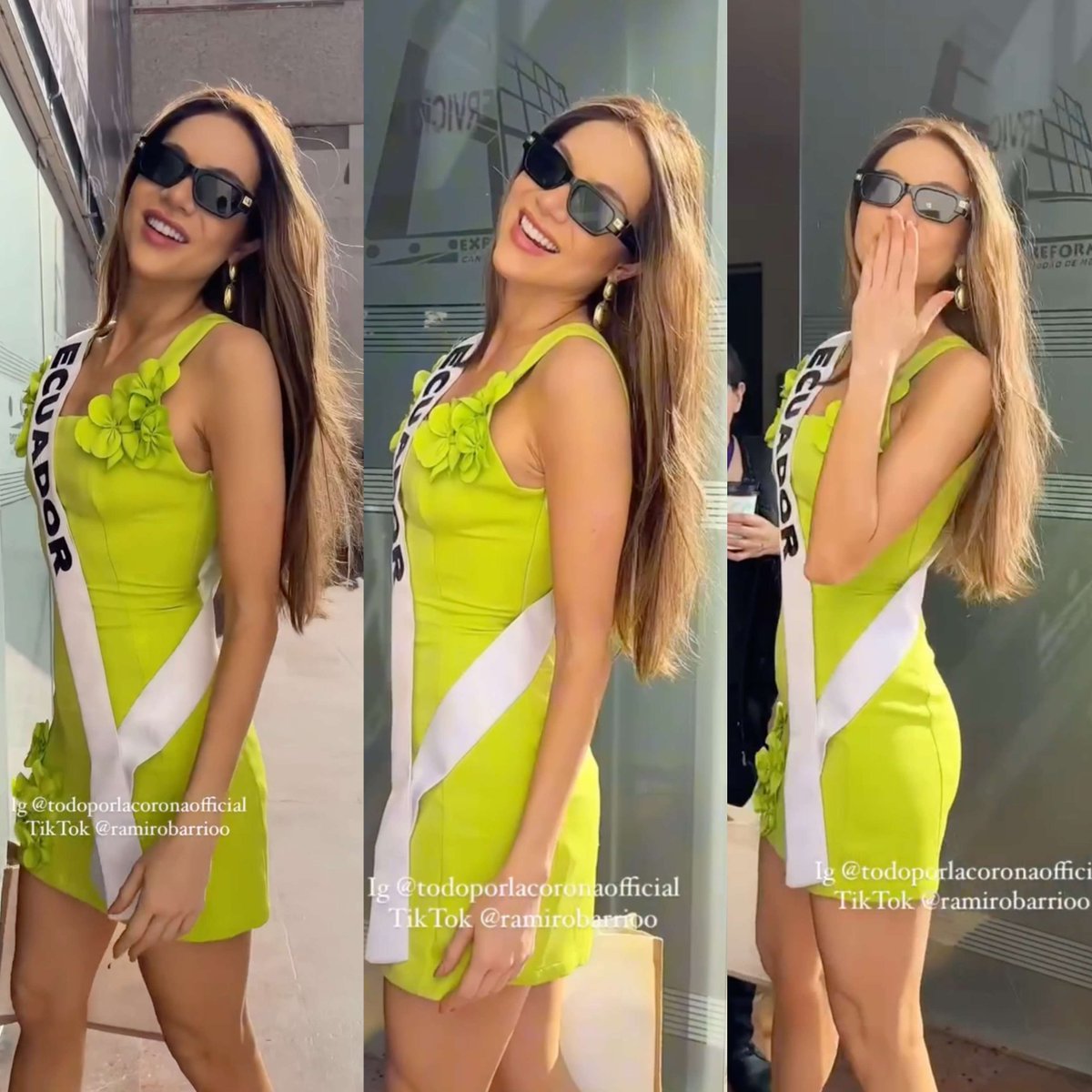 Día 11 de actividades en Miss Universo 2024. Mara Topic, Miss Ecuador 2024, llegando a los ensayos.

#missecuador #missuniverso #missuniverse