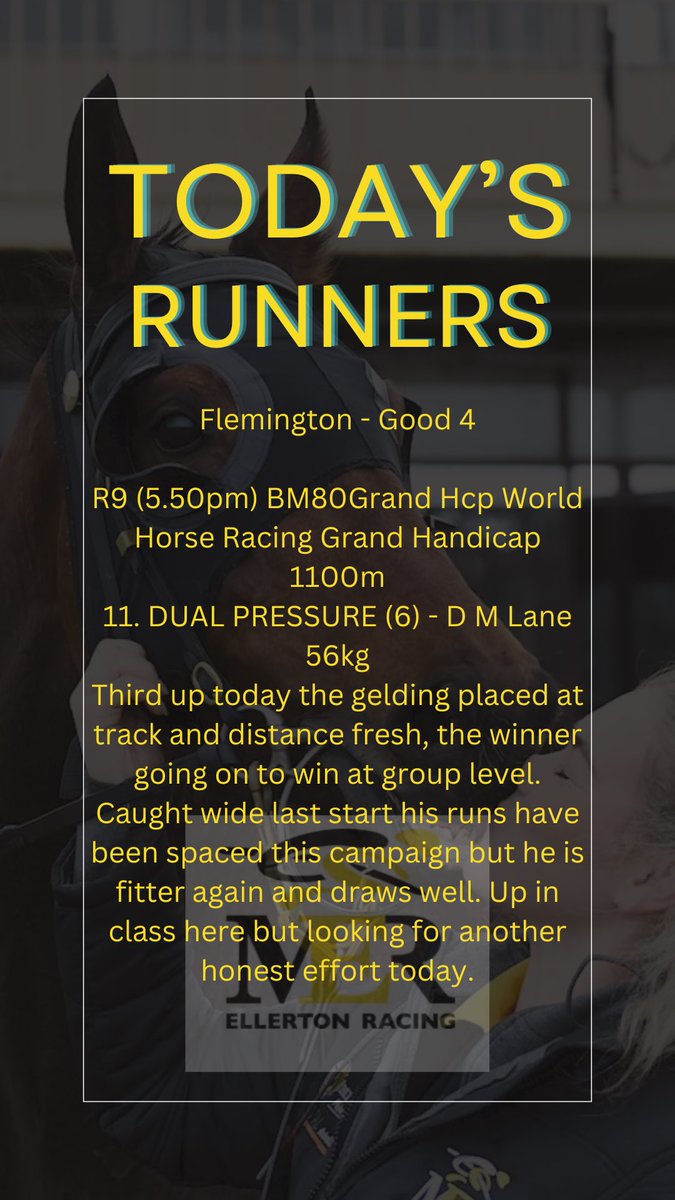 Mathew Ellerton Racing tweet media