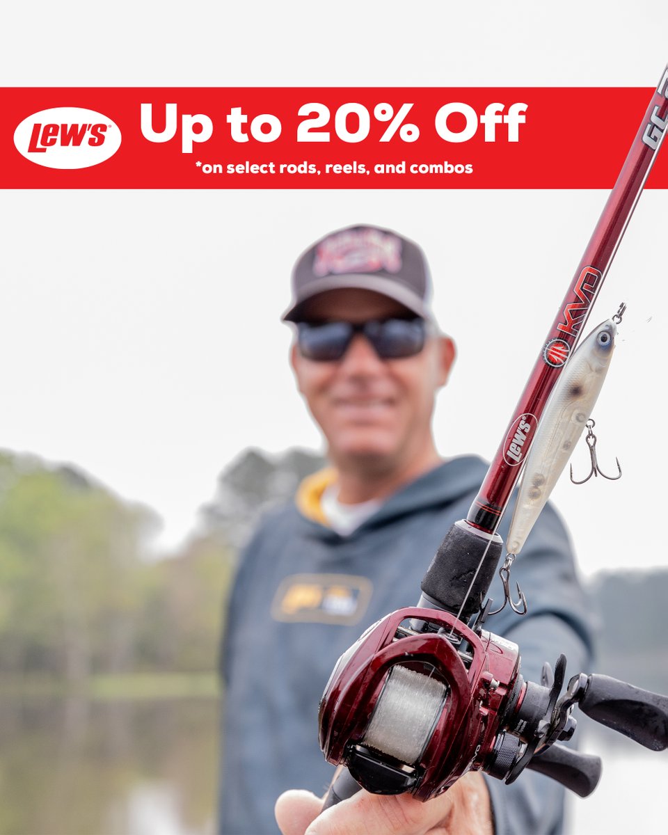 TackleWarehouse's tweet photo. Shop Now 👉 https://t.co/IGnAieiKjC

Save up to 20% Off on Select* @Lews_Fishing and #MACH Rods, Reels, &amp; Combos! Now's the time to grab a new rod or reel with these Savings!

*Sale Ends December 31, 2024.

#TackleWarehouse #Lews #MACHnation https://t.co/uz3rfUjkdK
