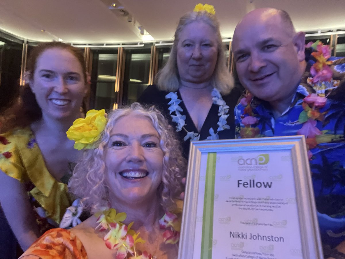 Congratulations <a href="/acnp_national/">#ACNPnational</a> <a href="/Leanne_Boase/">Leanne Boase NP</a> for a wonderful conference. Thank you for the opportunity to present our research on Re-Living trauma near death <a href="/mchapmanonline/">Michael Chapman</a> <a href="/jorothgib/">Jo Rothwell Gibson RN PhD</a> <a href="/Kasia_Bail/">Kasia</a> and for the opportunity to become a Fellow <a href="/palliAGED/">palliAGED</a> <a href="/Pall_Care_Aus/">Palliative Care Australia</a>