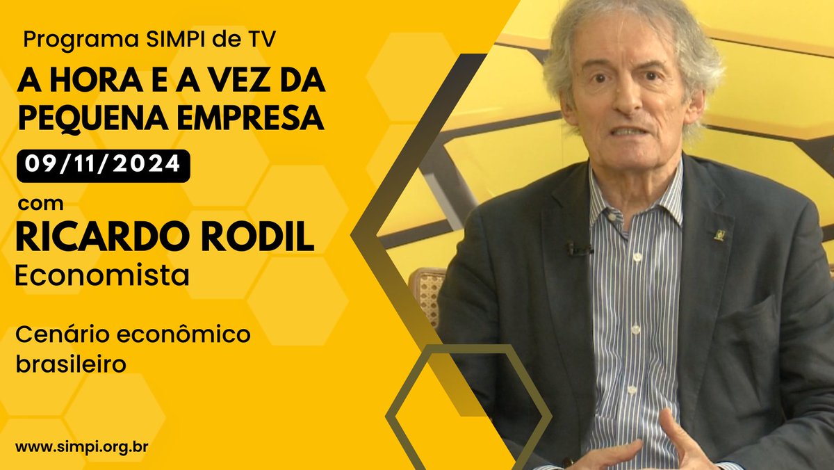 SIMPI_SP's tweet photo. Olá! neste final de semana, recebemos o Economista Ricardo Rodil. Em entrevista, o convidado fala sobre o cenário econômico brasileiro. Confira!
https://t.co/RFQBo29DZJ

#simpisp https://t.co/qZVO1IaYKo