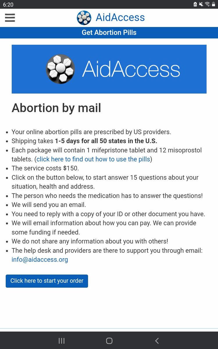 Dumfukdetector's tweet image. Here's your new nightly reminder that the abortion pill is available in all 50 states, even the ones that hate women.  
💙

aidaccess.org/en/i-need-an-a