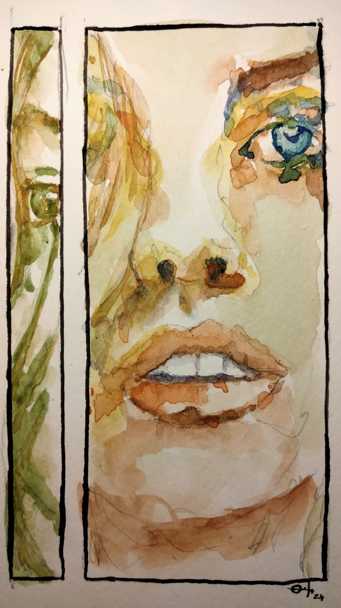 julesartvan's tweet photo. The beautiful writing
#thedailysketch #watercolour and #inkdrawing inspired by an image search for #beautifulwriting
#originalartwork #storydots #artforsale https://t.co/c44tQ3cCPU https://t.co/IW6YKHL5TV
