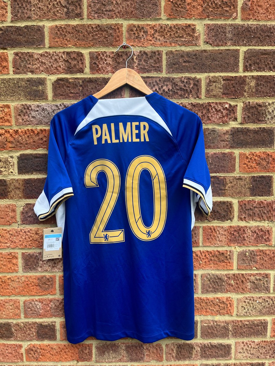 CobhamApparel's tweet photo. Available Now ✅

Chelsea 20023/24 Home Football Shirt,  Cole Palmer - Large (£50) https://t.co/MPlejeCX0C