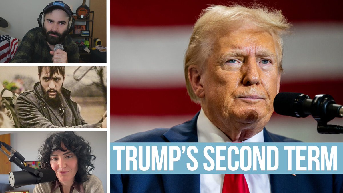 SomeMoreNews's tweet photo. Hi. Robert Evans joins Katy and Cody to break down what went wrong in the 2024 election, lessons the Democrats can (and must) learn for the future, and the importance of community during Trump's second term.

Even More News - https://t.co/4TVwmPyrpG https://t.co/F1OQ0cs4uz