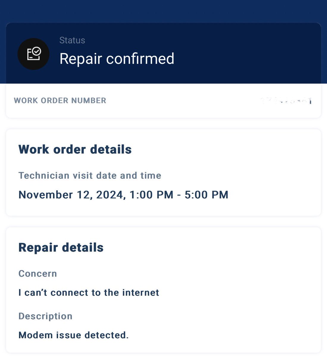 leacielo_'s tweet photo. Hello @enjoyGLOBE mula Nov 1 pa talaga kami walang internet tapos sa Nov 12 pa yung technician (umusod ng umusod ang sched) tapos buong isang buwan pa rin ang sisingilin nyo sa amin! 👏🏻

@DtiPhilippines @consumerph https://t.co/U4DUqDLagf