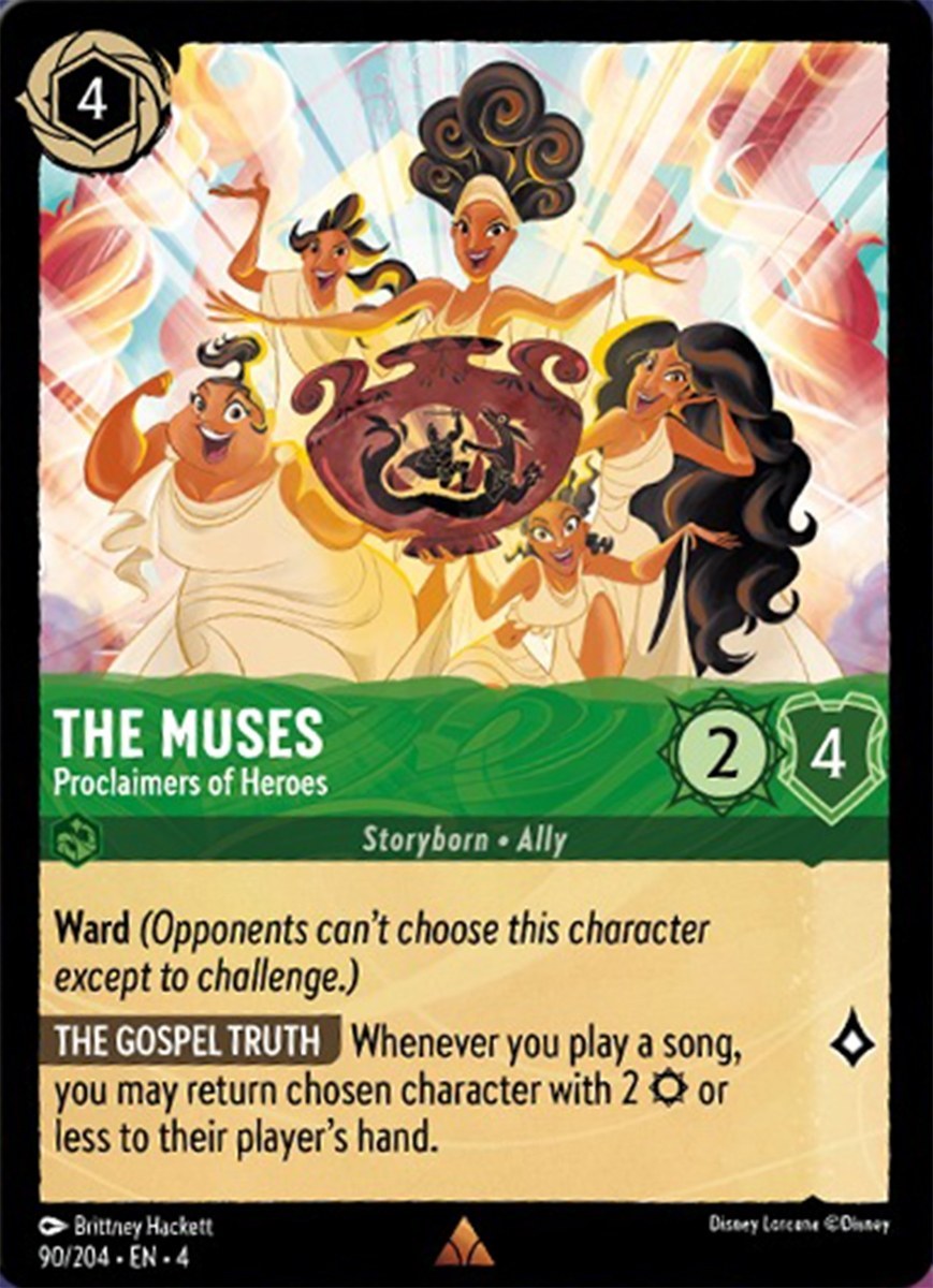 ObMoHarry's tweet image. Making this statement because twitter us already a cesspit so might as well have people disagreeing with me. The Muses is far more problematic as a card than diablo is. Ward as a mechanic is far too strong let alone on a 2/4 bounce engine.
