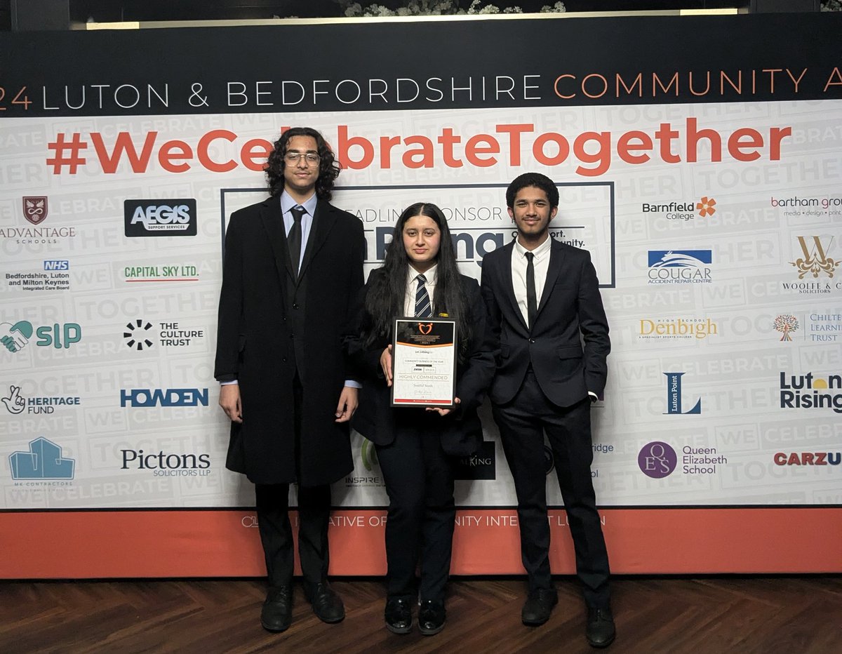 Mr_Green_PE's tweet photo. Well done to Soulful Seeds on their nomination at the Luton and Bedfordshire Community Awards. To be recognised alongside some truly remarkable people is such an achievement Very proud. @DenbighHigh @NeelyHayes @hannahharwood4 @arashidsa @CILuton https://t.co/8ZJJuMVkBv