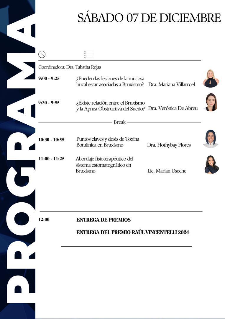 IlusionR's tweet photo. Programa de la reunión científica @svperiodoncia https://t.co/LY7E65ghEP 
Nos vemos el 6 de diciembre https://t.co/CooA0dEUWR