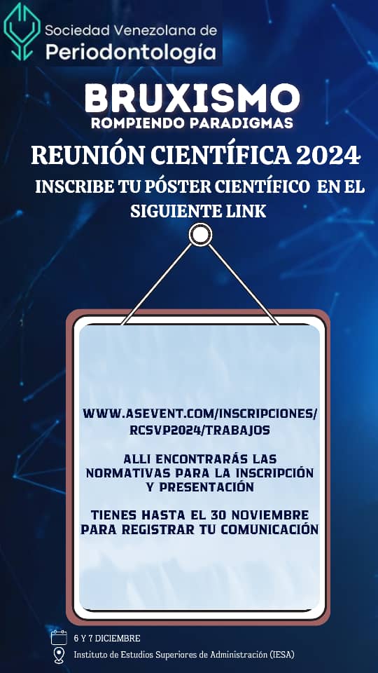 IlusionR's tweet photo. Programa de la reunión científica @svperiodoncia https://t.co/LY7E65ghEP 
Nos vemos el 6 de diciembre https://t.co/CooA0dEUWR
