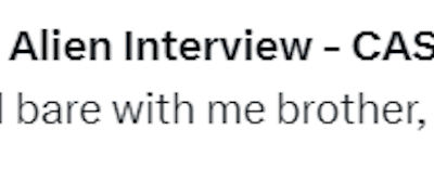 likeitmatters3's tweet photo. The most significant moment in UFOlogy in 2024 is the Puppet Interview guy doing a striptease and encouraging others to join him.
Is this the disclosure you wanted, or the disclosure you deserve?
#itsapuppet https://t.co/2PjBk2AMbu