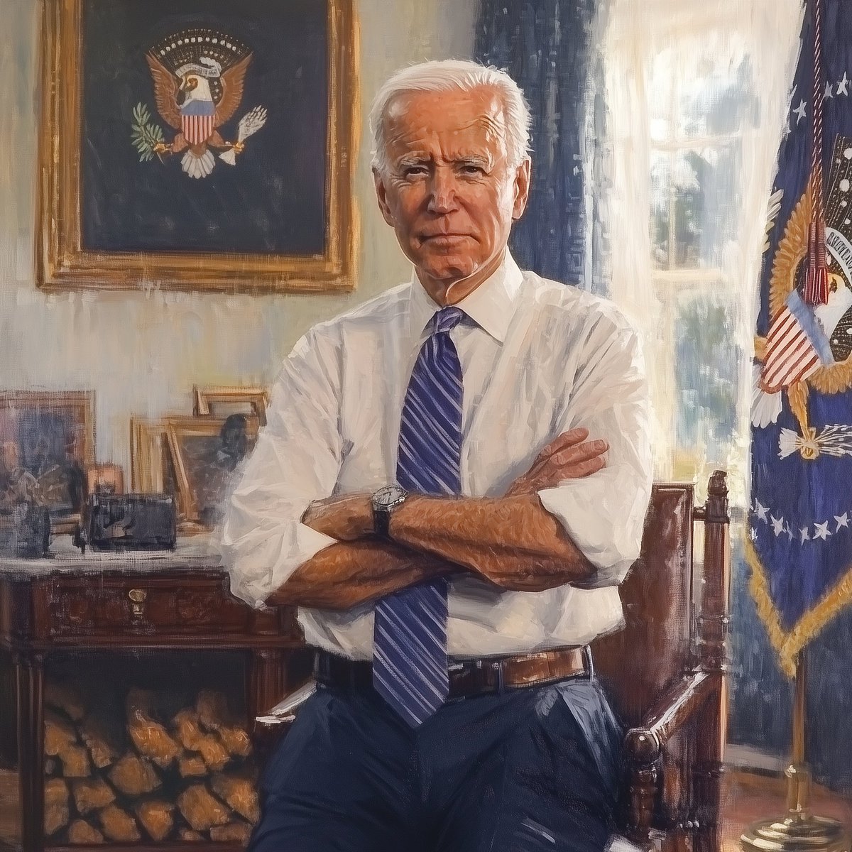 Chris D. Jackson (@chrisdjackson) on Twitter photo If you're busy blaming the guy who stepped out of retirement—after losing a son, no less—to take down Trump, tackle a pandemic, and restore America’s global respect, maybe it's time to seriously check yourself.
<a href="/POTUS/">President Donald J. Trump</a> <a href="/JoeBiden/">Joe Biden</a> is headed for the history books as one of our If you're busy blaming the guy who stepped out of retirement—after losing a son, no less—to take down Trump, tackle a pandemic, and restore America’s global respect, maybe it's time to seriously check yourself.
<a href="/POTUS/">President Donald J. Trump</a> <a href="/JoeBiden/">Joe Biden</a> is headed for the history books as one of our