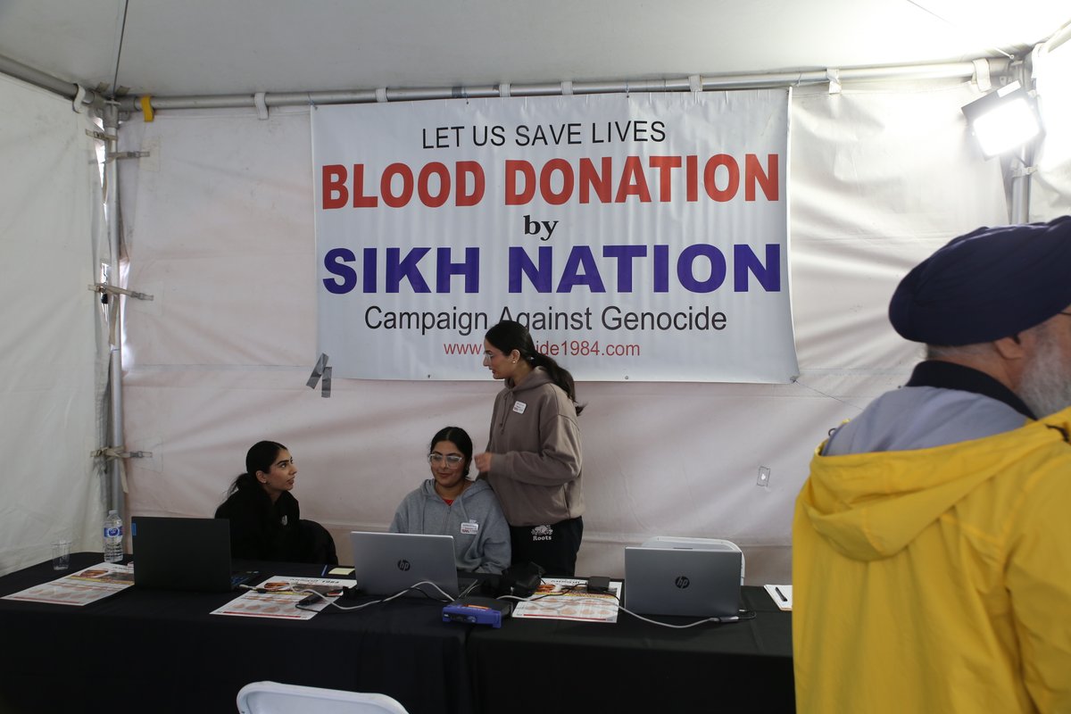 Campaign1984's tweet photo. Blood Donation By Sikh Nation
Never Forget 1984 Sikh Genocide

Please join us 12870 72Ave Surrey BC https://t.co/5Debvcjgiy