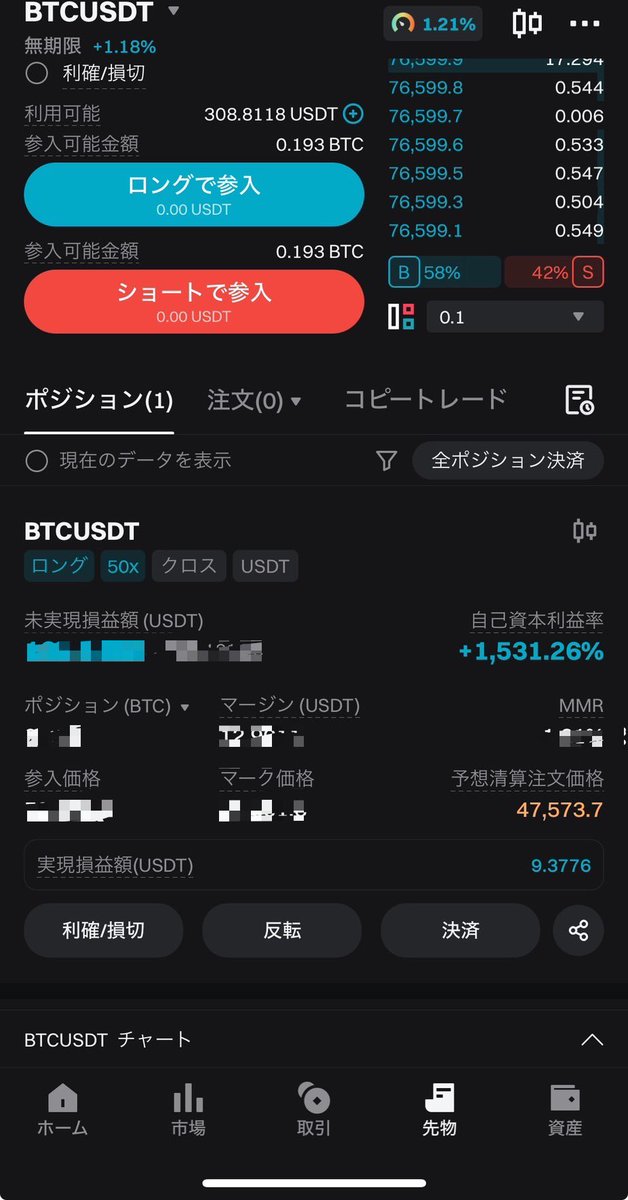 あがってるぅ⤴︎︎⤴︎︎