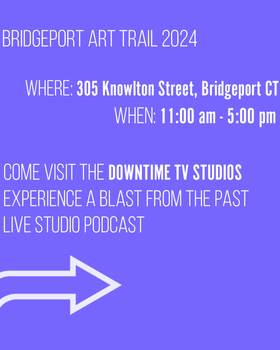 tvdowntime's tweet photo. Don't miss out on this once a year event, Bridgeport Art Trail! We are bringing ALLLLL the nostalgia!

@TheKnowltonCT will be having open studios this Saturday & Sunday, so come on down and say hey👋
.
.
.
.
#bridgeportarttrail #productionstudio #studio #90saesthetic #90sdecor #nostalgia #studiopodcast