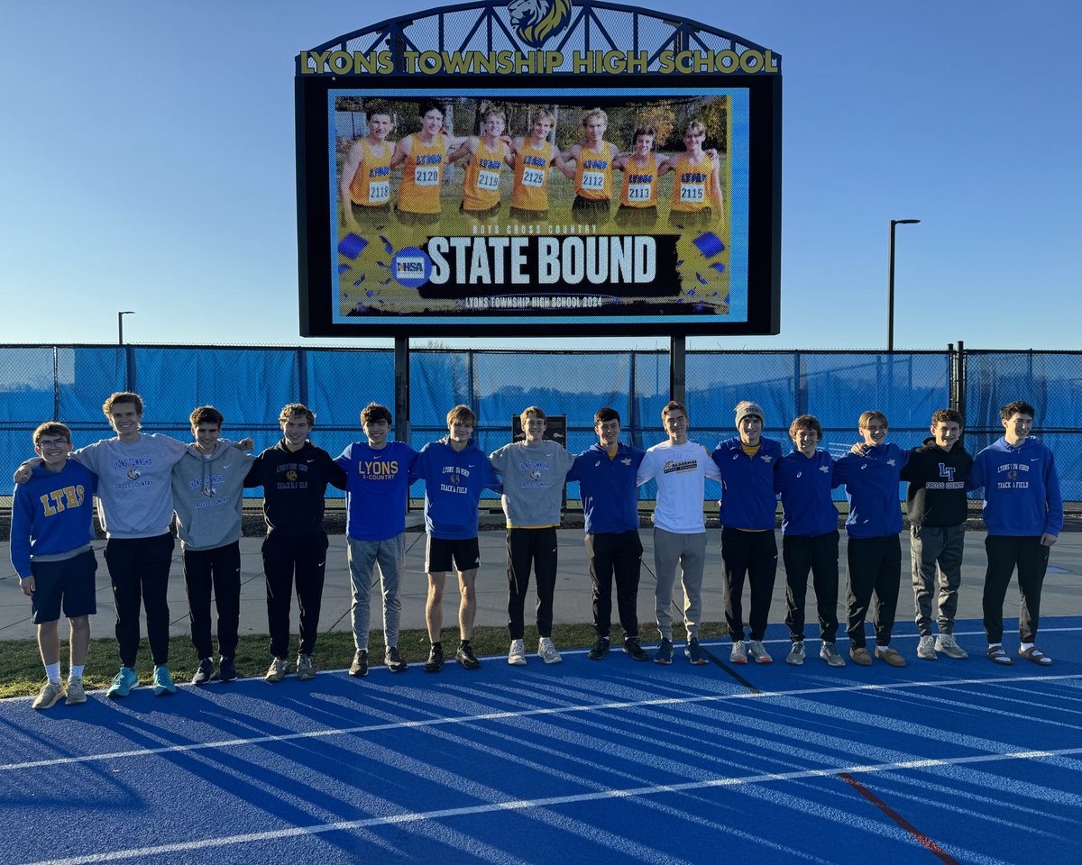 LTHS_D204's tweet photo. Best luck to our runners (boys cross country team & Mya Coglianese) as they head to the IHSA State Cross Country Meet in Peoria!
#letsgo #StateBound2024 #WeAreLT https://t.co/Mt5SE2ivjl