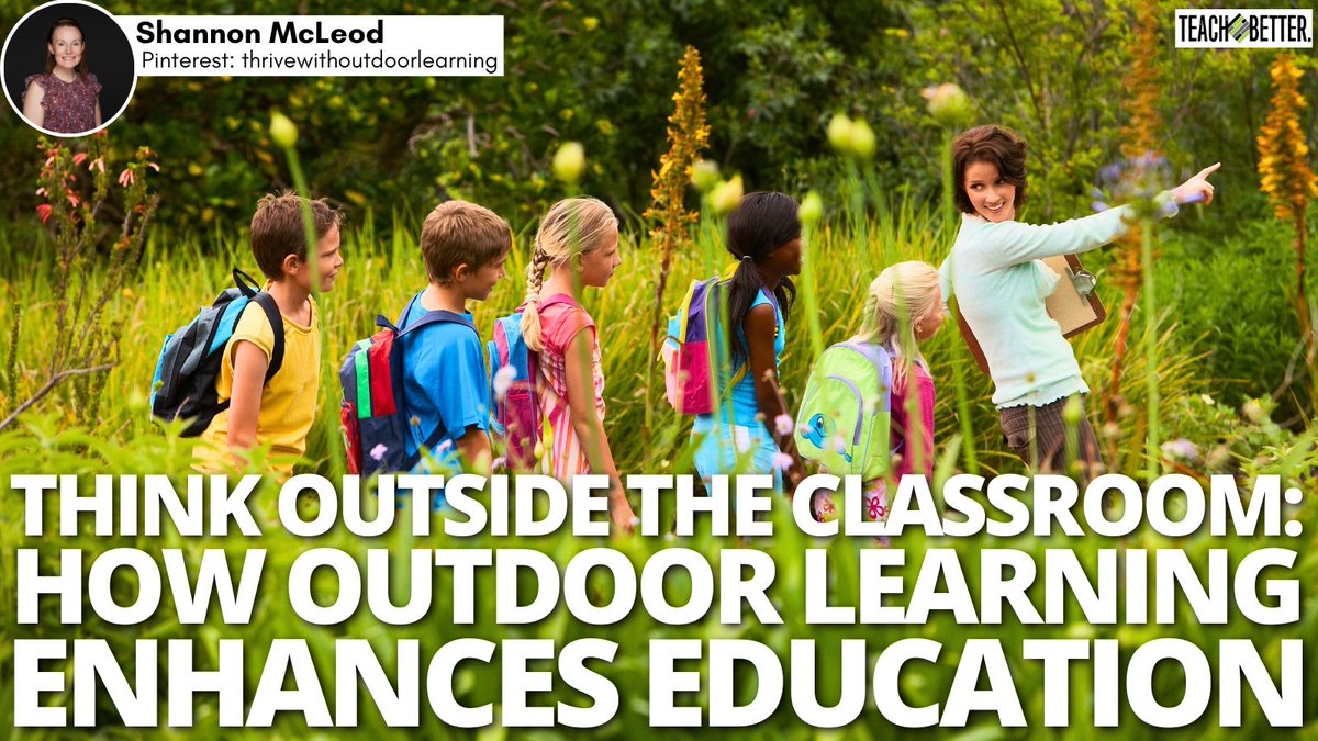 teachbetterteam's tweet photo. Outdoor learning can positively impact physical, mental, and social-emotional health, while offering real-world connections to curriculum.
Starting small with structured routines can help students transition from “play” time to “learning” time outdoors.
https://t.co/EGxUrb6tsC https://t.co/Dgrfc2NKMH
