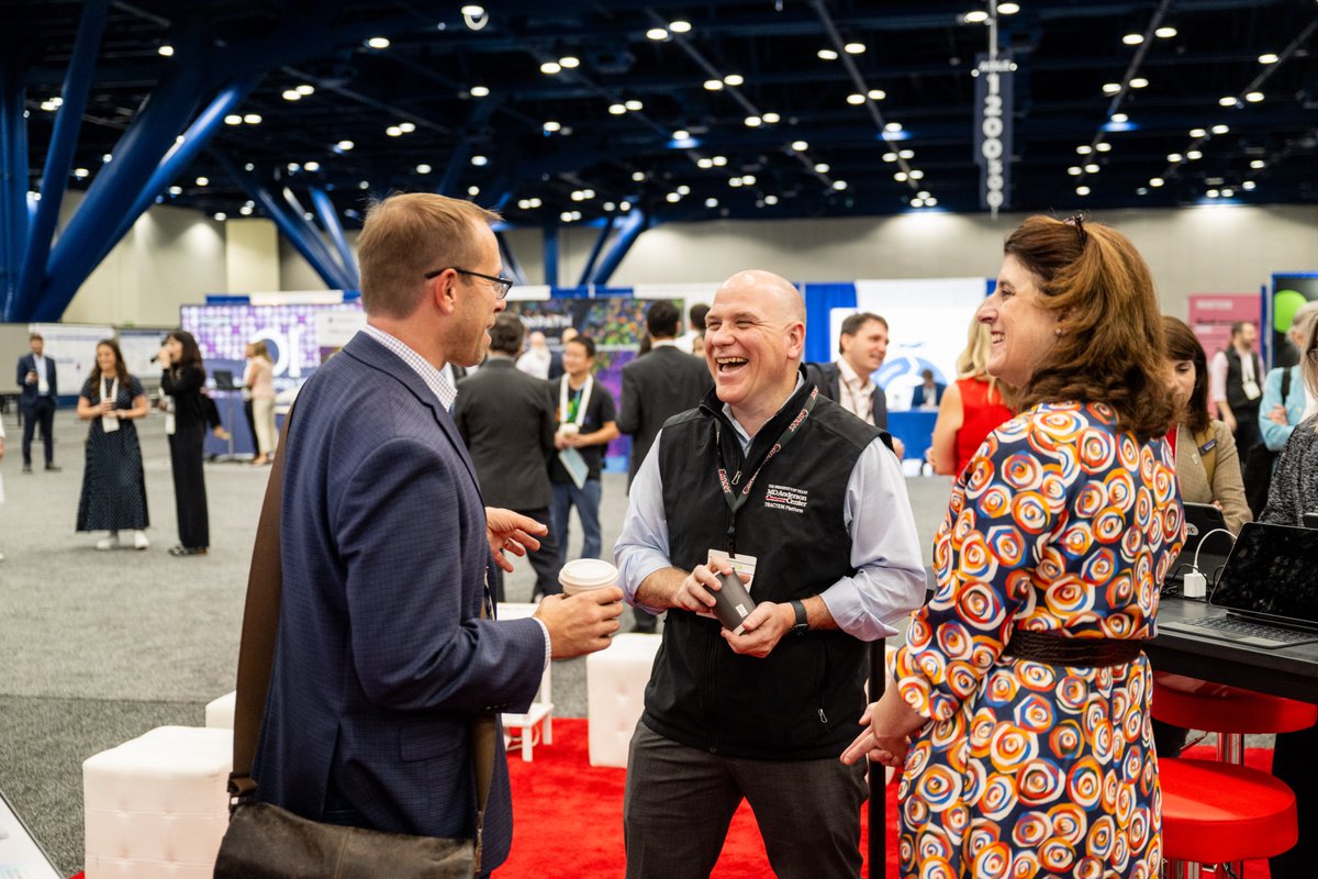 It was a busy day at the MD Anderson booth today at #SITC24. Check out who will be in the booth tomorrow at MDAnderson.org/SITC and stop by to chat with our experts. @SITC24 #EndCancer