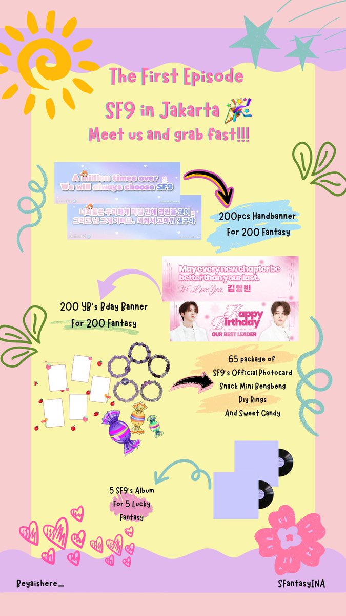 SFantasyINA's tweet photo. ｡˚ ☁︎ ˚｡⋆｡˚☽˚｡The First Episode SF9 In Jakarta⋆｡˚ ☁︎ ˚｡⋆｡˚☽˚｡

; SF9's Handbanner support by All Indonesian Fantasy
; manage by @beyaishere_
; sponsored by @SFantasyINA

ᝰ.ᐟ KEXPO at JCC—16/11/24 

⛔ rules on pics 
⛔ Not For Sale

🌼 See u there, Taji-deul 🌼 https://t.co/UyaOc6EGRQ