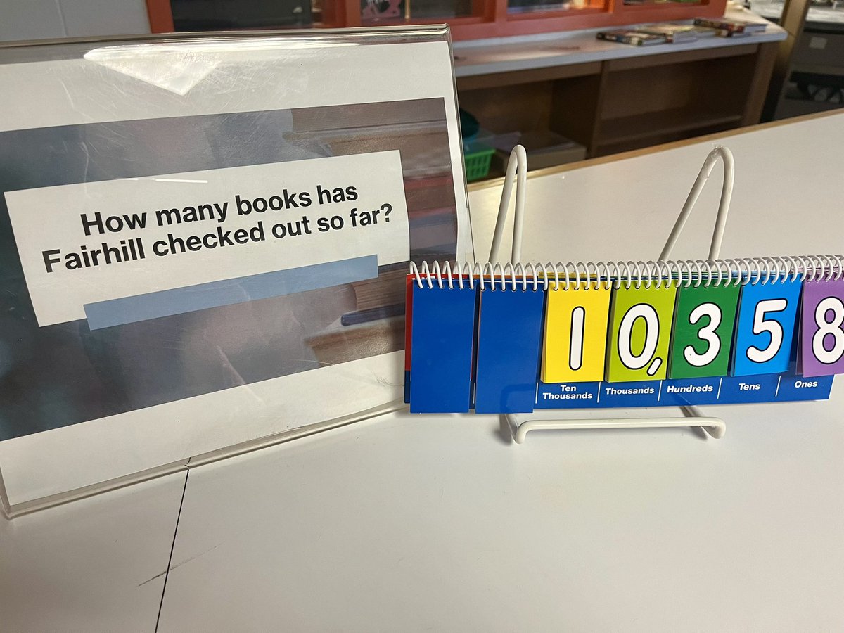 Fairhill ES Library tweet media