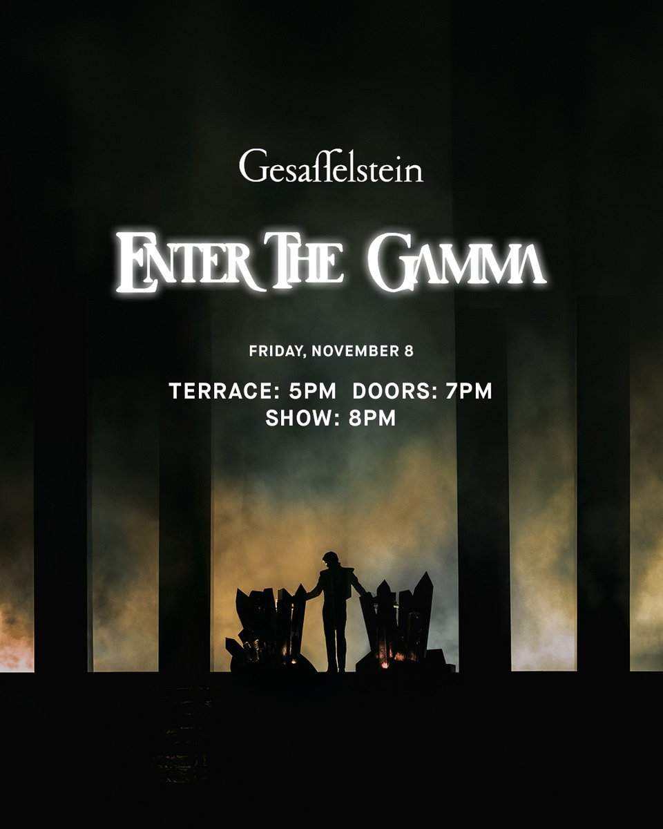 GlobalDanceGDE's tweet photo. 🚨 FLASH GIVEAWAY - Win TWO tickets to see Gesaffelstein TONIGHT at @theKiaForum (Section 208)

1. RT &amp; Like   
2. Follow @GlobalDanceGDE
3. Quote this with ‘ENTER THE GAMMA’ 
4. Tag your +1 below https://t.co/CwISEgDwTG