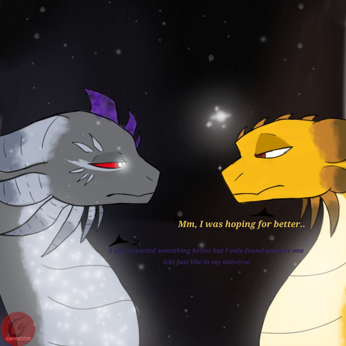 Oxymoon229333's tweet photo. A gift for a friend, those who follow me on Instagram will understand

#extrihindora #oc #kajius #fanart #fandom #art #kingghindorah https://t.co/y0ZDbLI9EJ