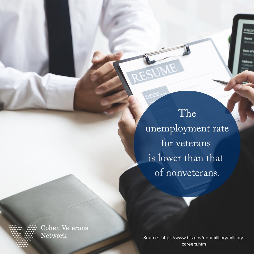 Contrary to assumptions, veterans have successful careers in various fields. In fact, the overall unemployment rate for veterans in 2022 was 2.8%, lower than that of nonveterans at 3.6%. 

Learn more to combat veteran stereotypes at: bit.ly/3UF31pa
