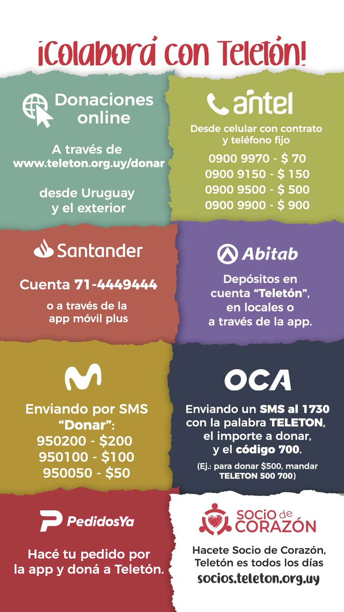 Hoy se realiza una nueva edición de la <a href="/teletonuruguay/">Teletón Uruguay</a> #NosMueveElCorazón