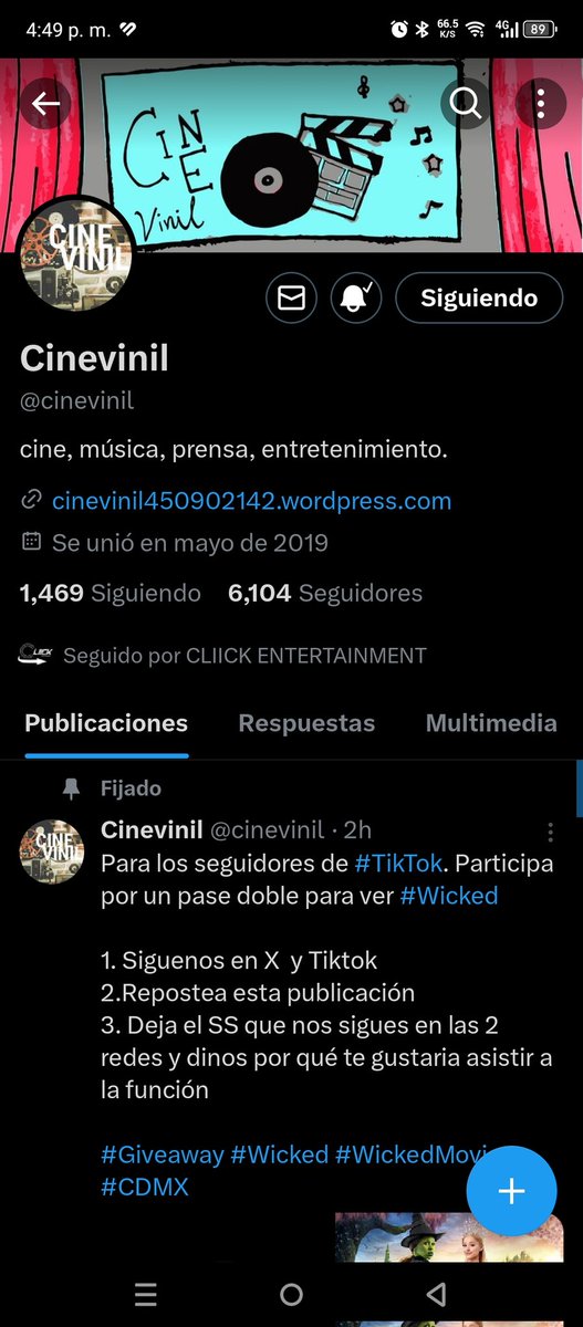 raul_olvera07's tweet photo. @cinevinil Me Encantaría Poder Vivir Esta Mágica Experiencia Llena De Sorpresas Con El Amor De Mi Vida @DanyMayo22 Ya Que Ambos Somos Fans De La Obra De Teatro Y Nos Encantaría Ser Parte De Esa Maravillosa Experiencia 🥺💚🩷 https://t.co/ct8mbv24qw