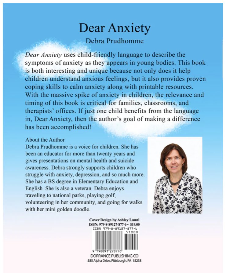 debprudhomme's tweet photo. “DEAR ANXIETY” New book!
https://t.co/xl9jj7qKSH https://t.co/suftCwhs5S