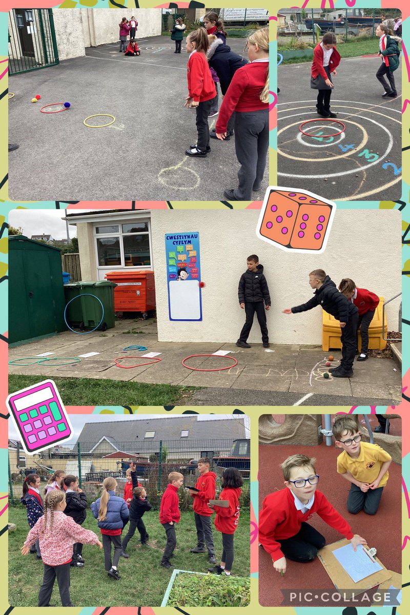 Thank you to Dosbarth 5 who prepared and led a range of fantastic activities for our first maths champions session.