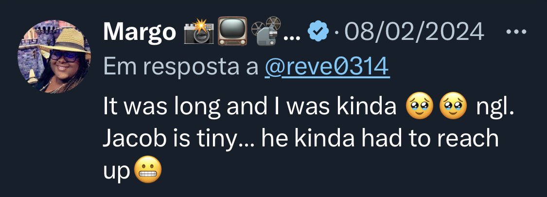 hey1tee's tweet photo. Iโll never forget the day we learned that there is a little height difference between jam and to hug sam, jacob has to reach up to put his arms around samโs neck. It was the best piece of information Iโve had in a long time https://t.co/e5JyNzPJPU