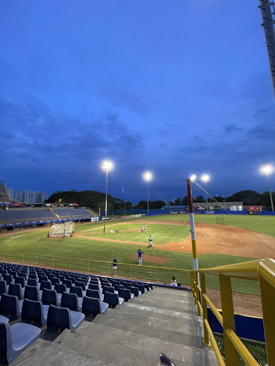 CARIBEsports's tweet photo. ¡Listo el estadio 18 de junio para el juego entre Vaqueros de Montería🤠 ante Tigres de Cartagena🐯!

Vívelo en vivo por Caribe Sports &amp; News a través de Facebook live⚾️ https://t.co/rHQfhQOPX4