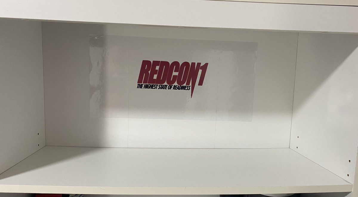 EricThurow's tweet image. It has finally come. The last touch to my first @RedCon1Official shelf where my supplements are stored.  Now it is time to slowly stock up with either some replenishment and, or purchase the supplements I currently want for aiding my health journey. 

#redcon1tieroperator