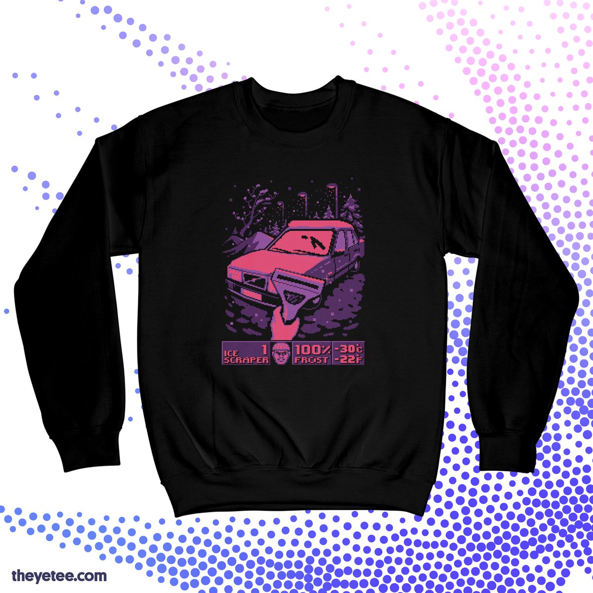 「Defrost and de-ice until its done. Desig」|The Yetee 🌈のイラスト
