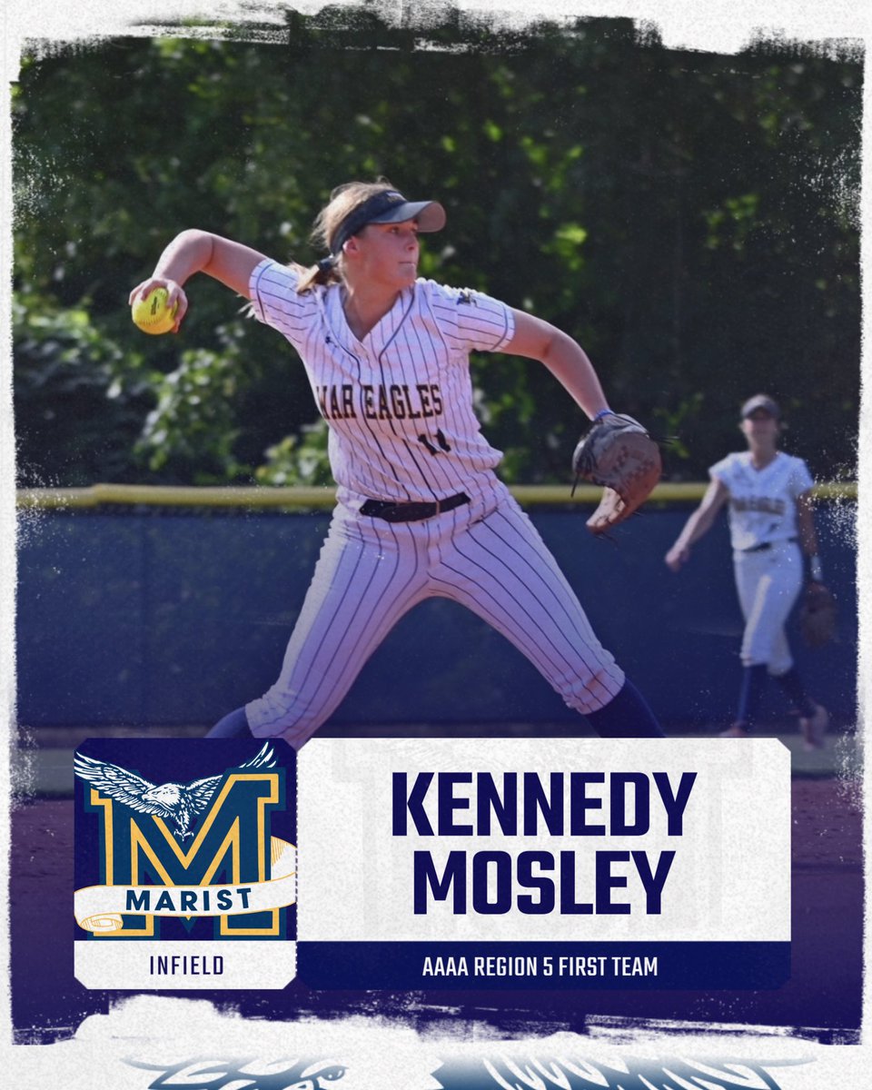REGION 5, FIRST TEAM INFIELD!! Proud is an understatement! #mysenior #FOTT <a href="/kennedy11mosley/">Kennedy Mosley</a> <a href="/Marist_Softball/">Marist Softball</a>
