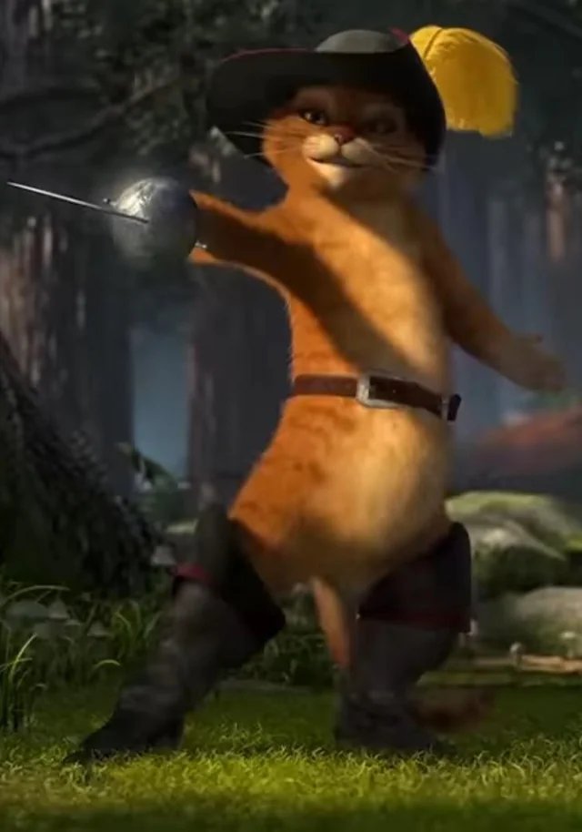 WuOJotTeEKa's tweet image. Puss already looked good before, but that redesign was the glowup neither he or the audience knew he needed.