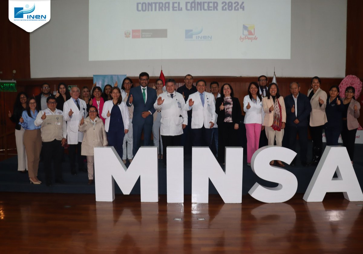 INEN_Peru's tweet photo. Así vivimos el Foro Nacional de Intercambio de Experiencias:"Perú Unido Contra el Cáncer", coorganizado por el @Minsa_Peru, el @INEN_Peru  y la Asociación @ByPeoplePeru. Un espacio de intercambio y aprendizaje donde expertos y autoridades de salud compartieron sus experiencias. https://t.co/ckupj4cssE