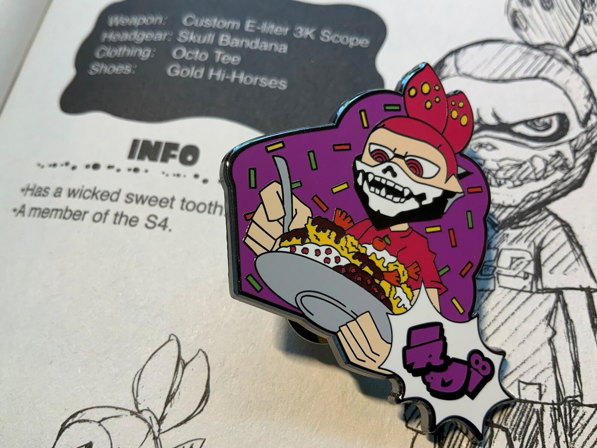 Salnodile's tweet photo. Standard grade pins are sold out! 
Thank you! https://t.co/c5eIGWqkDw