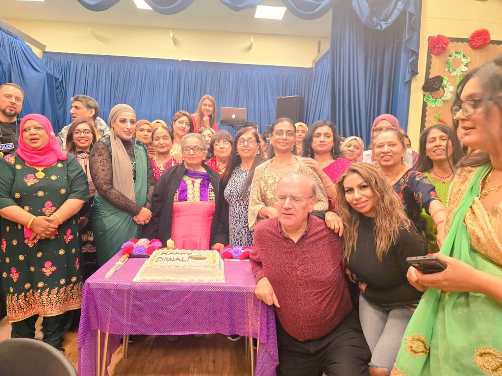 neetusquire1's tweet photo. @WesleyHallCC Diwali party 2024
#BringingCommunitiesTogether https://t.co/MJqGY2scs0